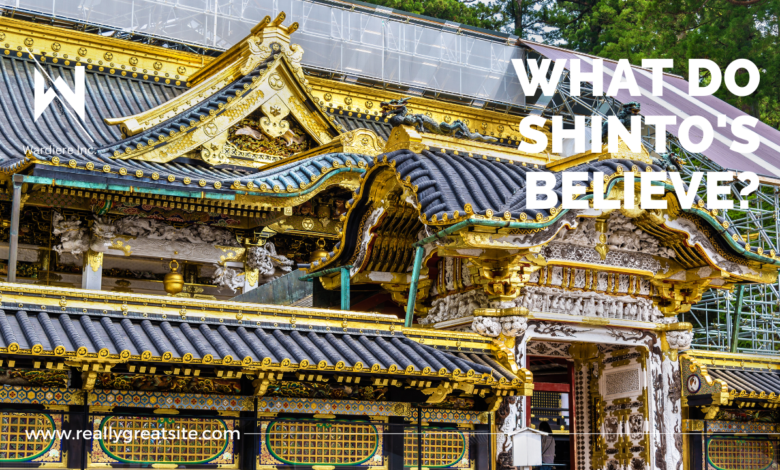 What do Shinto's Believe?